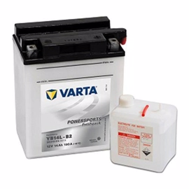 Varta 514 013 014 MC batteri 12 volt 14Ah (+pol til høyre)